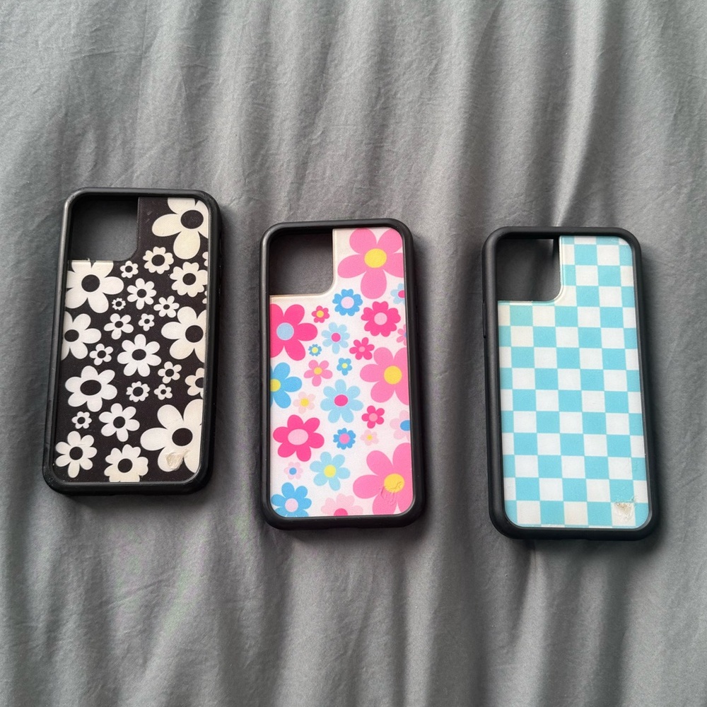 Wildflower iPhone 11 Pro Phone Case Set of 3